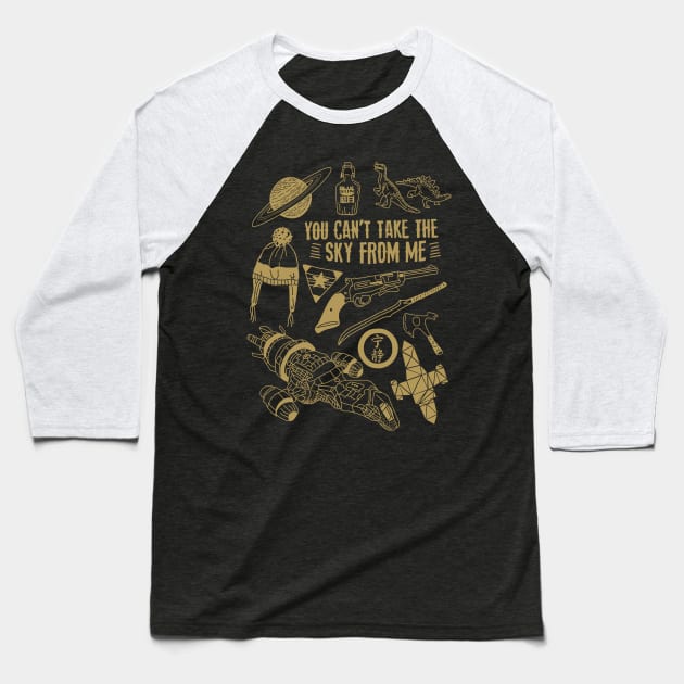 can't take the sky from me Baseball T-Shirt by halfabubble